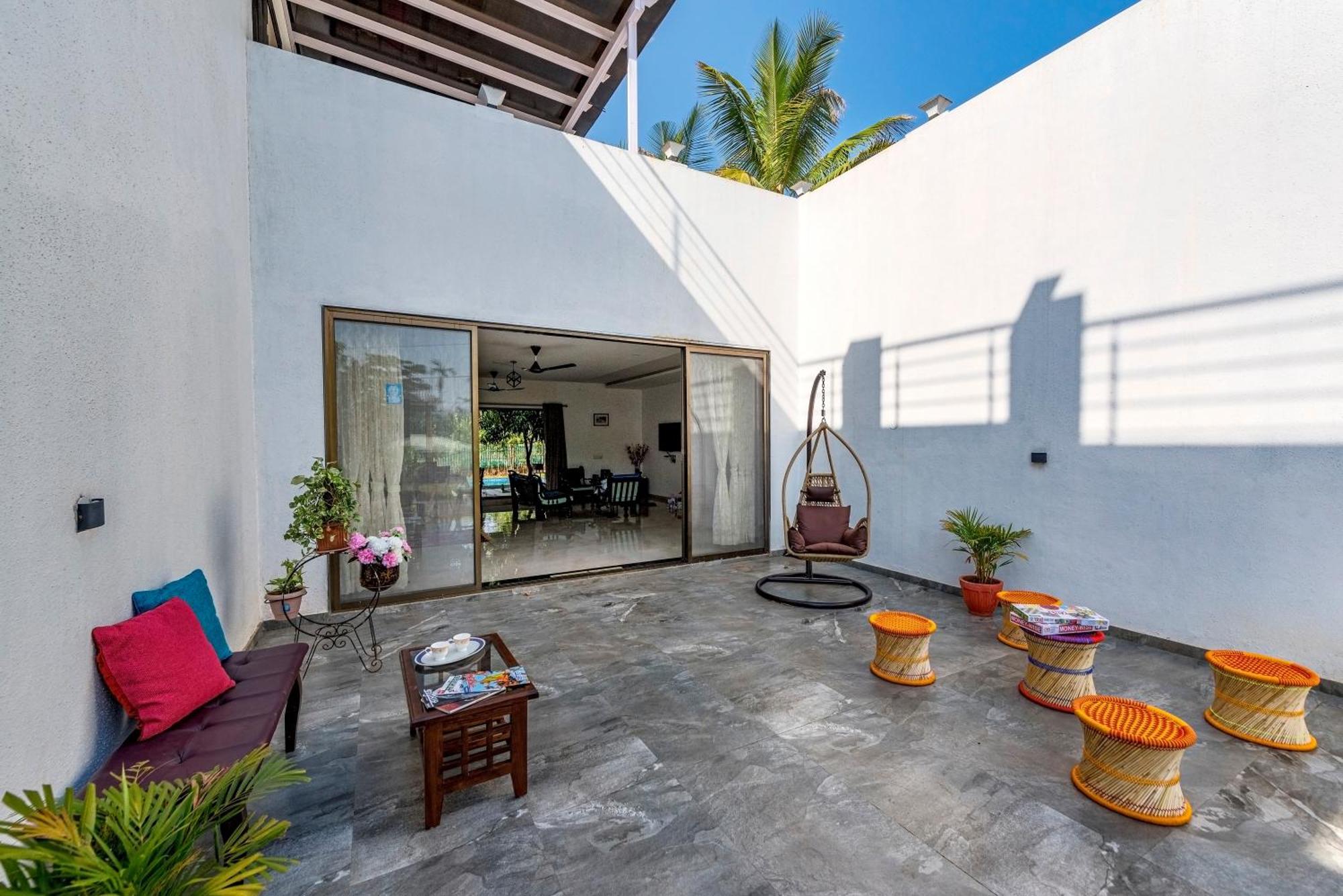 Saffronstays Lakeview Nivara - Farm Stay Villa With Private Pool Near Pune Eksteriør bilde