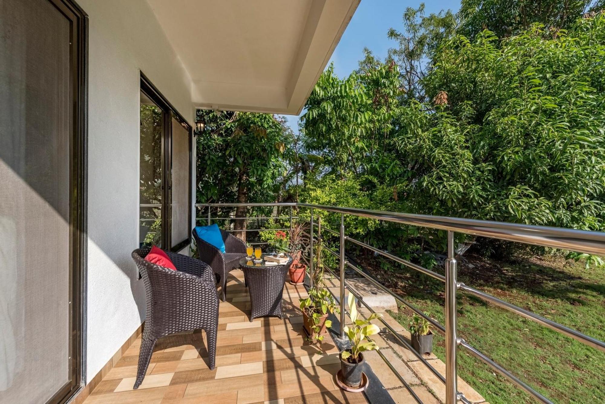 Saffronstays Lakeview Nivara - Farm Stay Villa With Private Pool Near Pune Eksteriør bilde